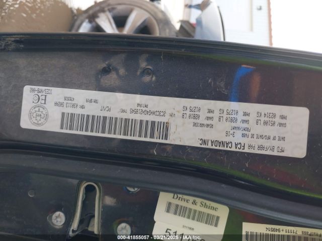 2C3CDXHG4GH218545 Dodge Charger Sxt