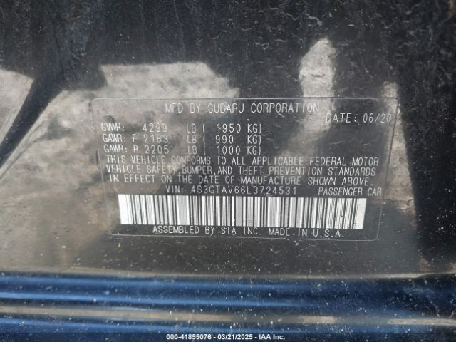 4S3GTAV66L3724531 Subaru Impreza Premium 5-door