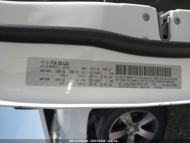 1C4NJPFA3HD172779 Jeep Patriot High Altitude Fwd