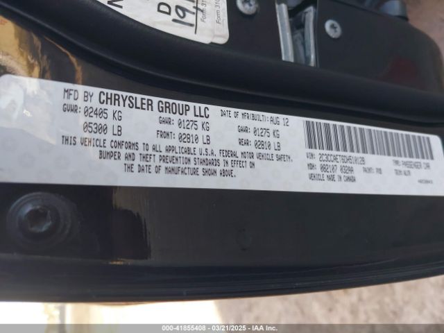 2013 CHRYSLER 300C 2C3CCAET6DH510128 Photo 8