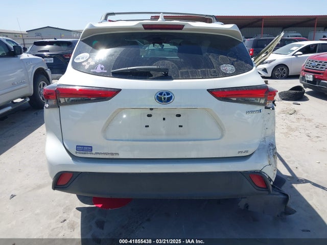 Toyota Highlander Hybrid Xle 2020 5TDGBRCH6LS504570 Image 16