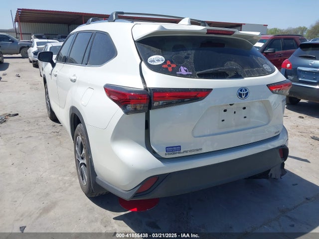 Toyota Highlander Hybrid Xle 2020 5TDGBRCH6LS504570 Image 3