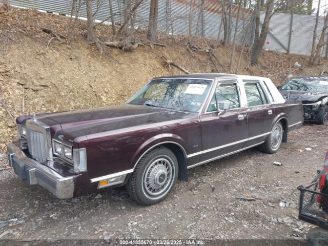 1987 LINCOLN TOWN CAR 1LNBM81F5HY704217 Photo 1