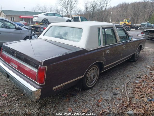 1987 LINCOLN TOWN CAR 1LNBM81F5HY704217 Photo 3