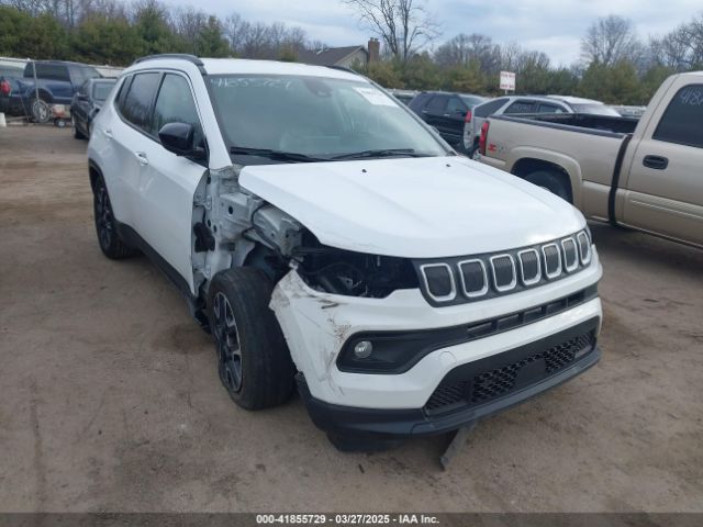 3C4NJCBB9NT137922 Jeep Compass Latitude Fwd