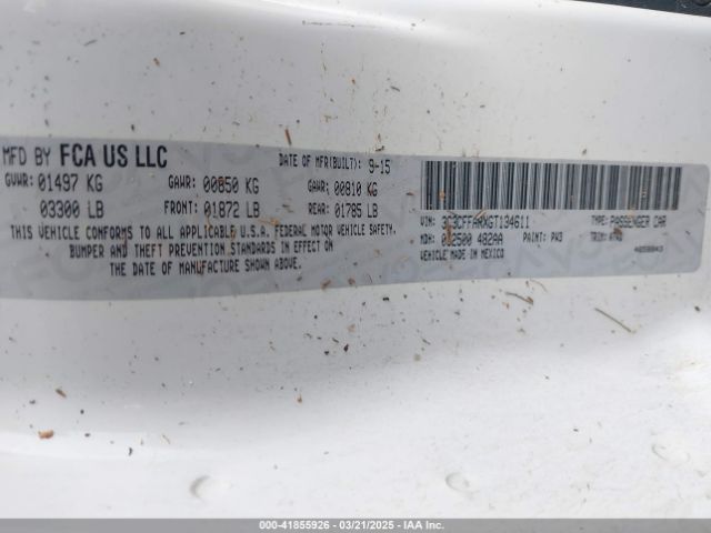 2016 FIAT 500 3C3CFFARXGT134611 Photo 8