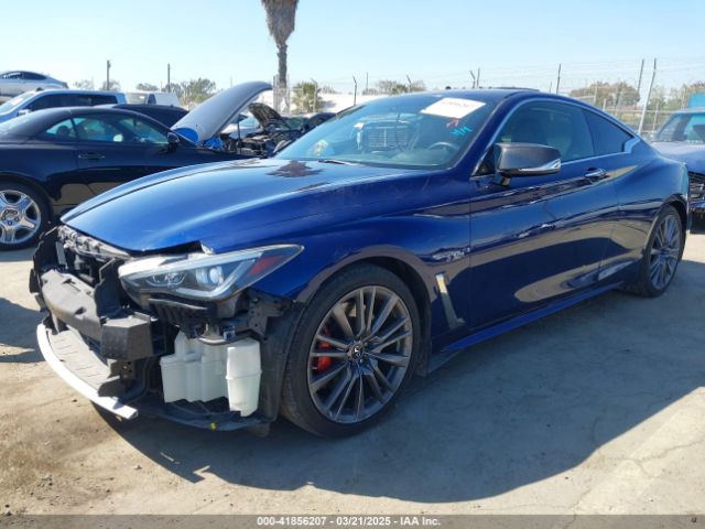 JN1FV7EK3HM610741 Infiniti Q60 3.0t Red Sport 400