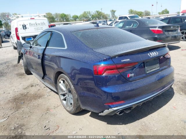 WAUP4AF54JA027142 Audi S5 3.0t Premium Plus