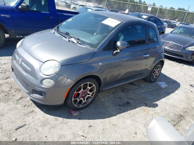 2012 FIAT 500 3C3CFFBR1CT115261 Photo 1