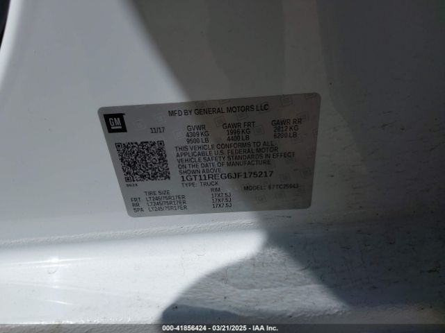 1GT11REG6JF175217 GMC SIERRA 2500HD