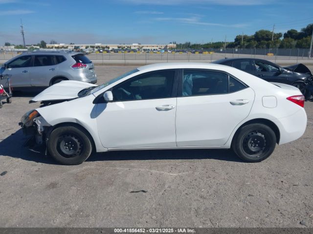 2T1BURHE5KC169697 Toyota COROLLA LE