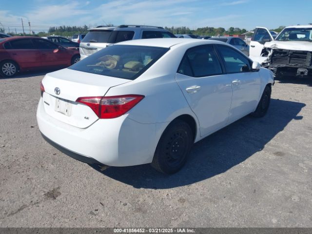 2T1BURHE5KC169697 Toyota COROLLA LE