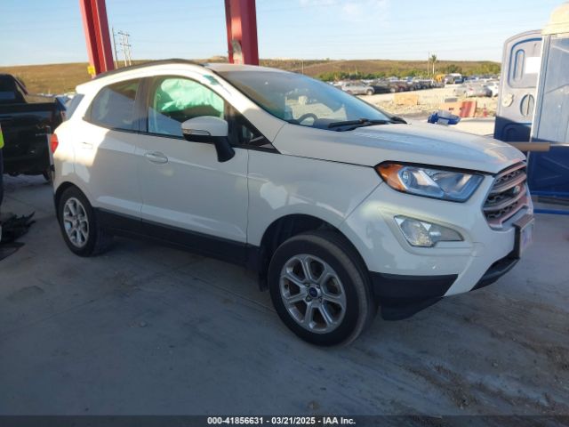 MAJ6S3GL2LC356271 Ford Ecosport Se