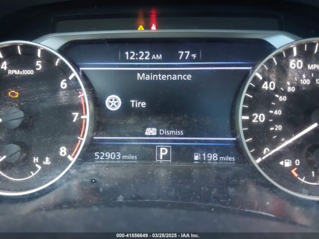 1N4BL4CV6NN404337 Nissan Altima Sr Fwd