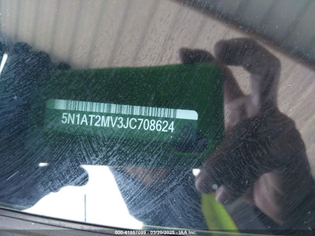 5N1AT2MV3JC708624 Nissan ROGUE SV