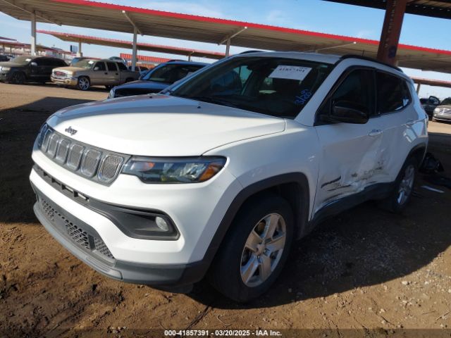 3C4NJCBB6NT220062 Jeep Compass Latitude Fwd