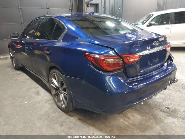 Продажа на аукционе авто 2019 Infiniti Q50 3.0t Red Sport 400, vin: JN1FV7AR0KM830378, номер лота: 41857516
