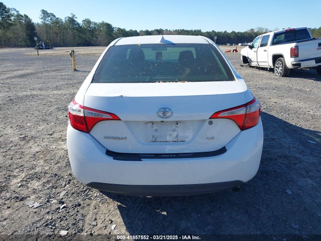 41857552 :رقم المزاد ، 2T1BURHE7FC312915 vin ، 2015 Toyota Corolla Le Plus مزاد بيع