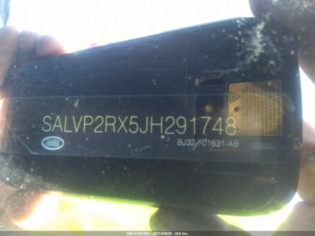SALVP2RX5JH291748 Land Rover Range Rover Evoque Se/se Premium