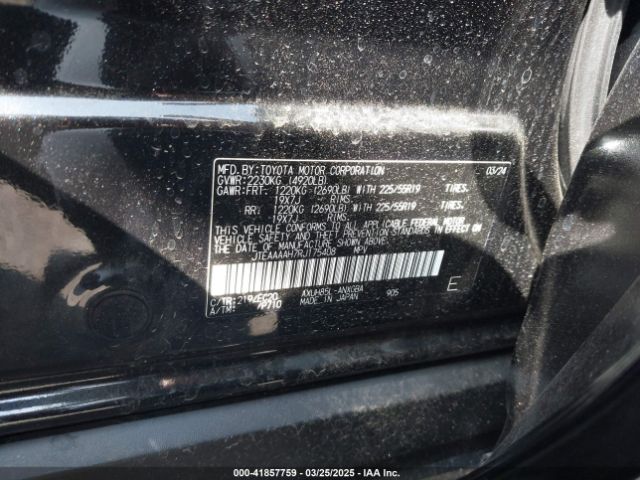 2024 TOYOTA VENZA JTEAAAAH7RJ175408 Photo 8