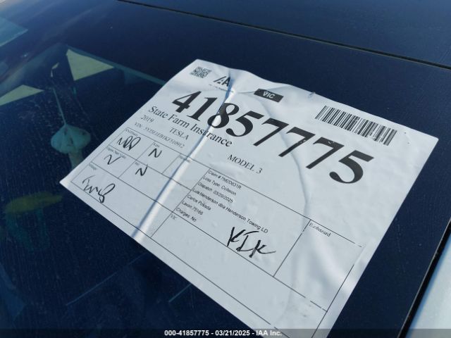 5YJ3E1EB1KF510912 Tesla Model 3 Long Range/performance