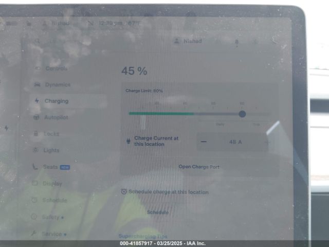 7SAYGAEE1PF842823 Tesla Model Y