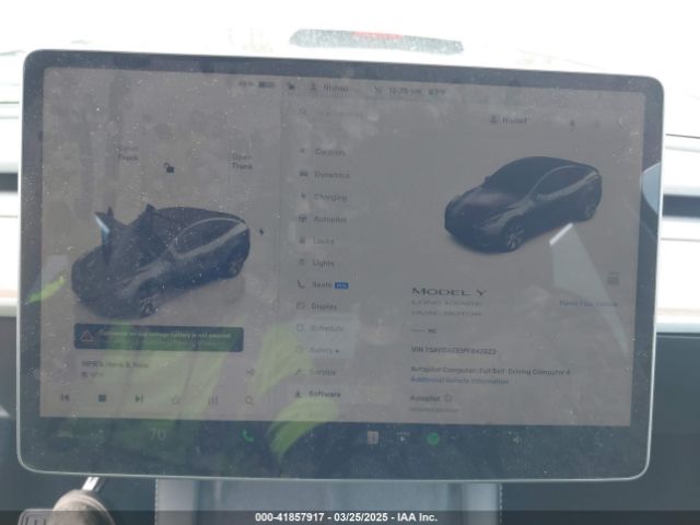 7SAYGAEE1PF842823 Tesla Model Y
