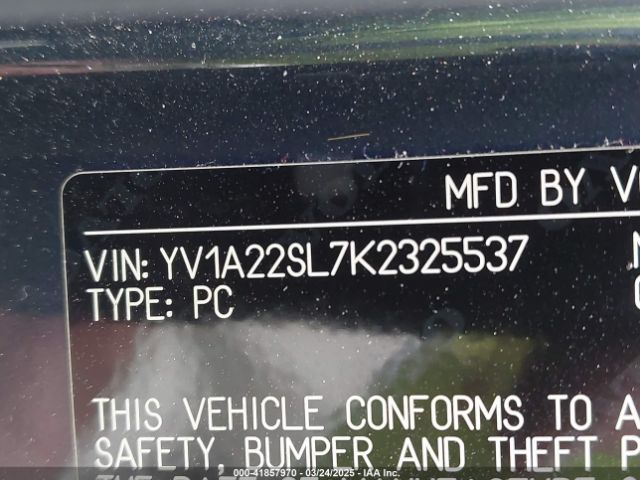 YV1A22SL7K2325537 Volvo V60 T6 Inscription