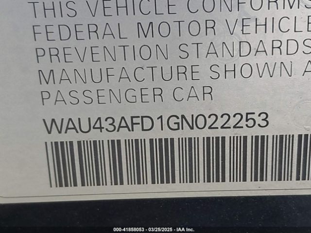 2016 AUDI A8 L WAU43AFD1GN022253 Photo 8