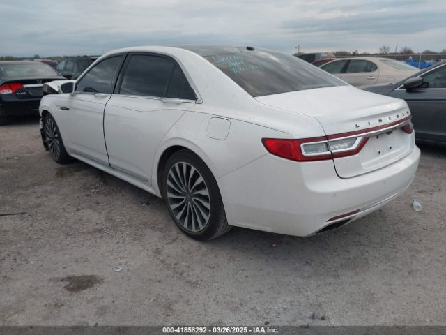 1LN6L9AP7H5620310 Lincoln Continental Black Label