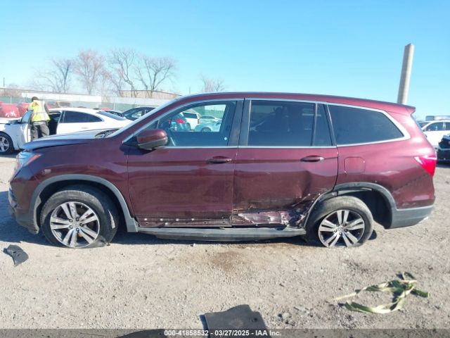 5FNYF6H59HB044239 Honda Pilot Ex-l