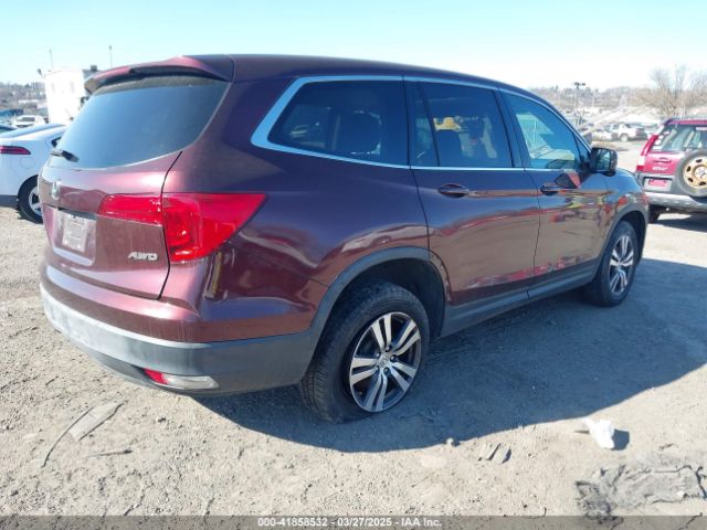5FNYF6H59HB044239 Honda Pilot Ex-l