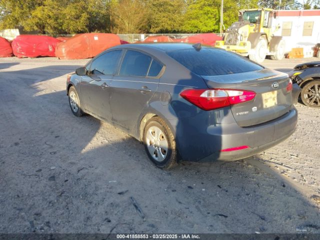 KNAFK4A60G5442267 KIA FORTE LX