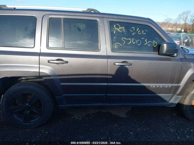 1C4NJRFB9GD627671 Jeep Patriot High Altitude Edition