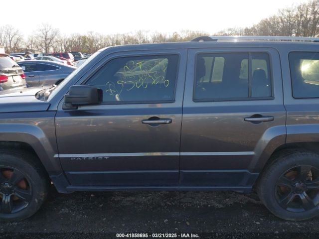 1C4NJRFB9GD627671 Jeep Patriot High Altitude Edition