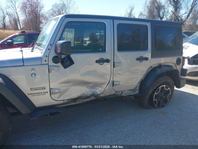 1C4BJWDGXHL557654 Jeep Wrangler Unlimited Sport