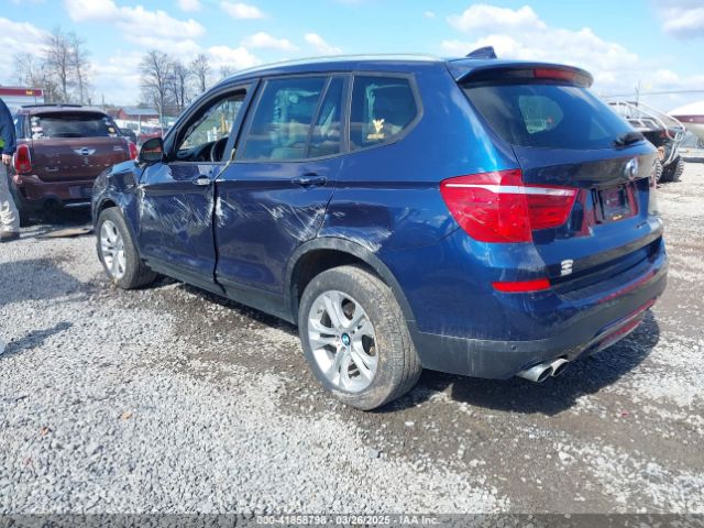 2015 BMW X3 5UXWX7C51F0K35665 Photo 2