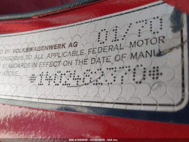 1970 VOLKSWAGEN KARMANN GHIA 1402482370 Photo 8