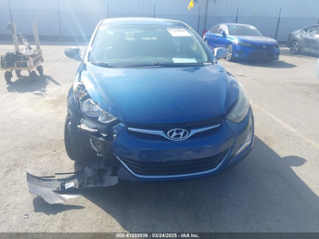 KMHDH4AE3EU153141 Hyundai ELANTRA SE