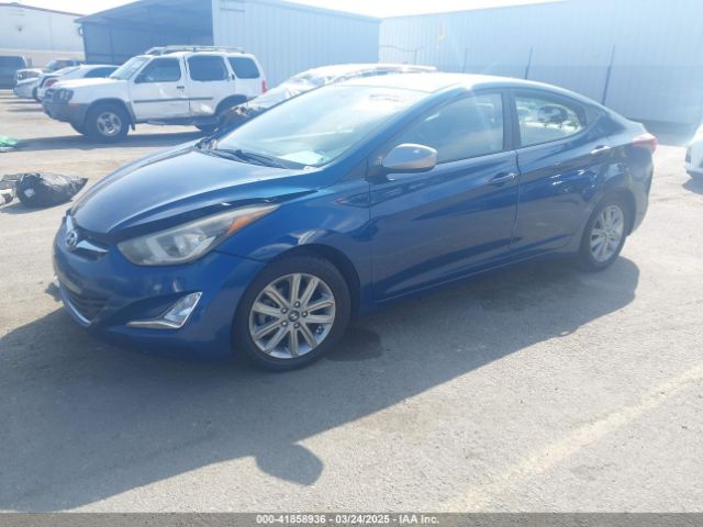 KMHDH4AE3EU153141 Hyundai ELANTRA SE