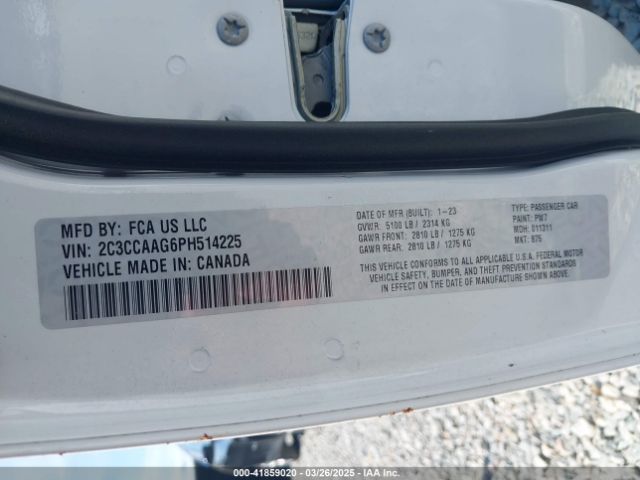 2C3CCAAG6PH514225 Chrysler 300 Touring