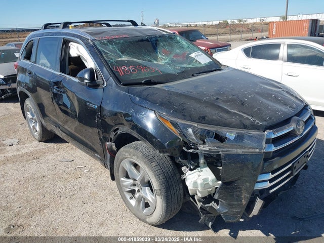 5TDDGRFH0KS067535 Toyota Highlander Hybrid Limited