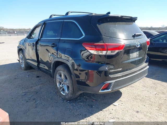 5TDDGRFH0KS067535 Toyota Highlander Hybrid Limited