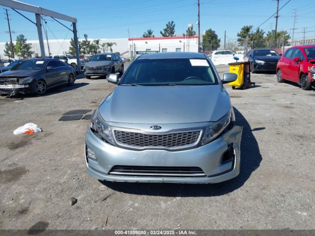 KNAGN4AD3G5098993 KIA Optima Hybrid Ex