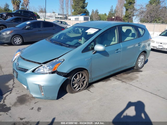 JTDZN3EUXEJ010235 Toyota Prius V Two