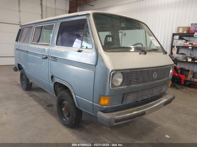 1984 VOLKSWAGEN VANAGON WV2YB0259EH118337