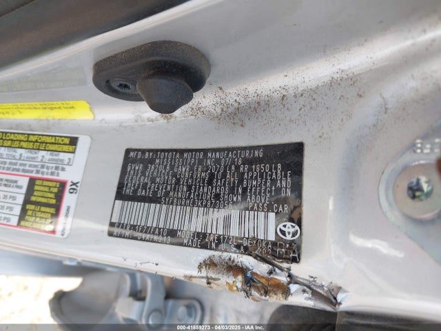 Toyota COROLLA L 2019 5YFBURHE3KP873056 Image 9