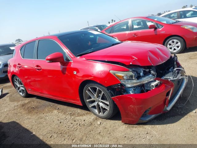 JTHKD5BH1E2182802 Lexus CT 200H