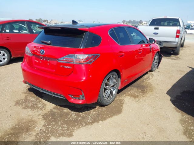 JTHKD5BH1E2182802 Lexus CT 200H