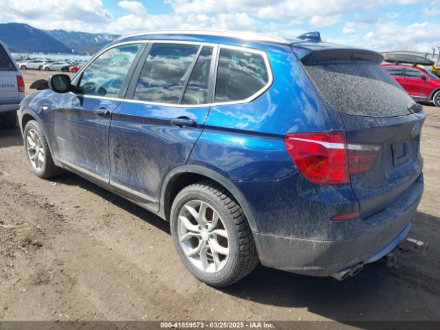 2011 BMW X3 5UXWX7C55BLL15253 Photo 2